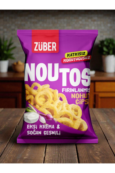 Züber Ekşi Krema&Soğan Nohut Cipsi 55 g