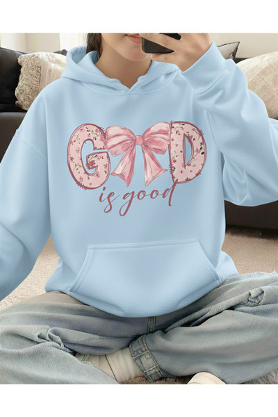 Mayer Butik Unisex Men/Women Good Is Good Custom B Printed Cotton O Oversized...