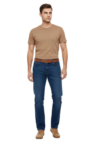 LOCUS JEANS Ανδρικό τζιν παντελόνι μεγάλου μεγέθους Regular Fit 320 BGL-ST05159