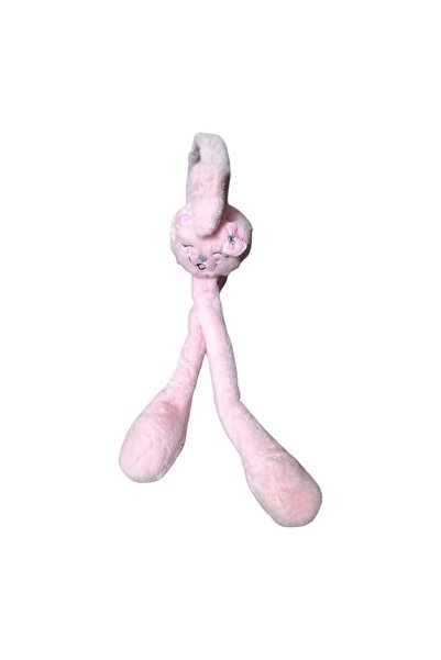 Aware Time سماعات أذن شتوية للأطفال بأشكال قطيفة وأذنين متحركة وصوت متحرك