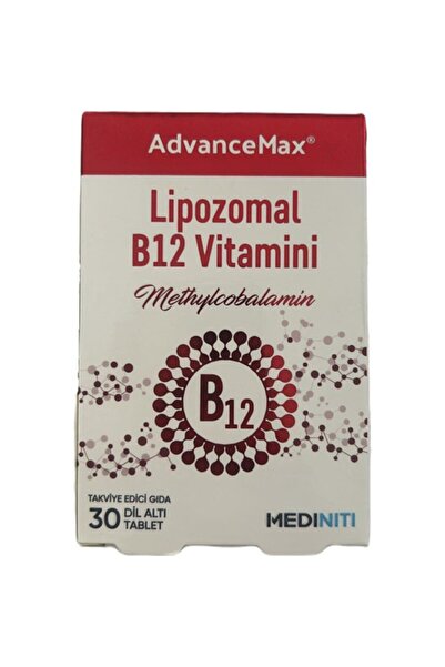 MEDİNİTİ أقراص أدفانس ماكس ليبوسومال بي 12 30 ديل سايت (30 قرص)