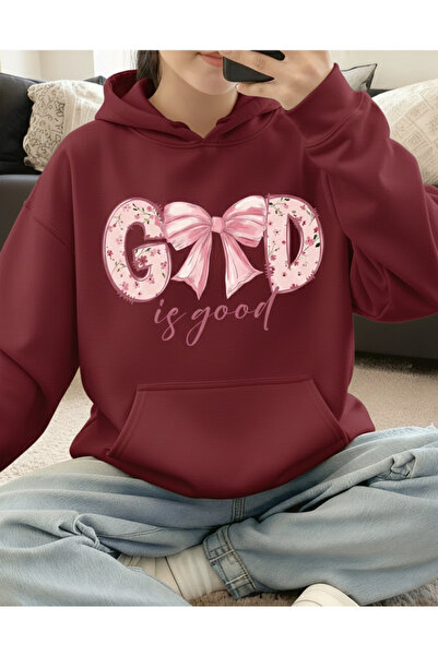 Mayer Butik Unisex Men/Women Good Is Good Custom B Printed Cotton O Oversized...