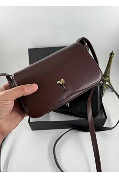 gül sezgin butik GEANTĂ DE UMĂR MINI MAROON PENTRU FEMEI