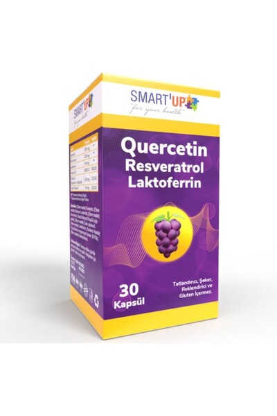 SMART UP Quercetin-resveratrol-laktoferrin