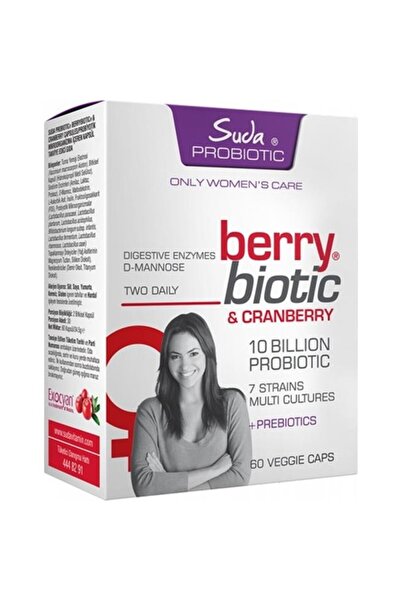 Suda Collagen Suda Probıotıc-Berrybıotıc 60 Bıtkısel Kapsul
