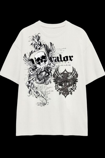 MAYDAY CULTURE تي شيرت نسائي للرجال من الجنسين Affliction Dtf مطبوع قطن قصة ف...