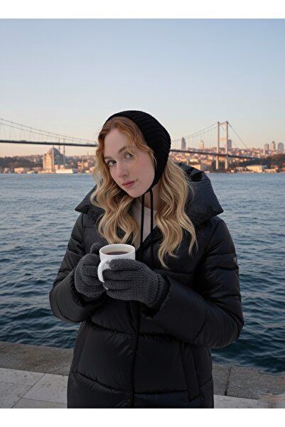 yucin Women's Knitwear Beanie Bandana Hair Accessory Multi-Purpose Tie-Up Win...