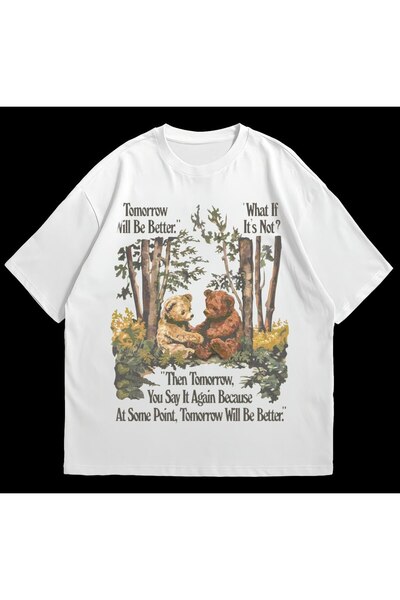 MAYDAY CULTURE Tricou oversize din bumbac imprimat DTF, unisex, pentru femei ...