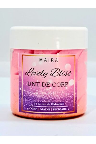 MAIRA COSMETICS MAIRA – Unt de Corp Hidratare Intensă Lovely Bliss, 100 g