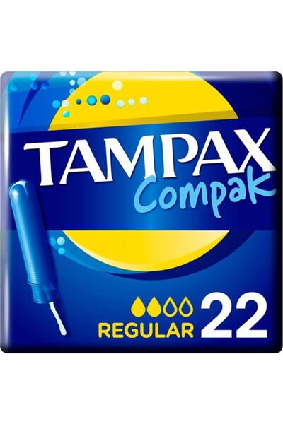 TAMPAX Compak Tampon Normal 22Li