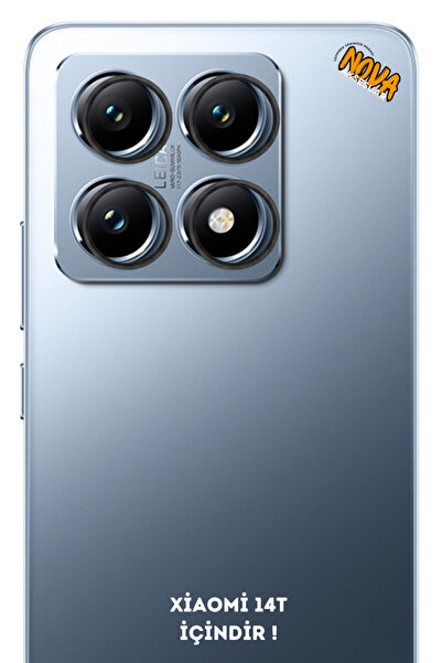 cepmoda واقي عدسة الكاميرا المعدني من شاومي 'Mİ 14T' - أسود