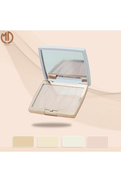 Moda Beauty The "Iced Out" highlighter provides a strong and bright glow.