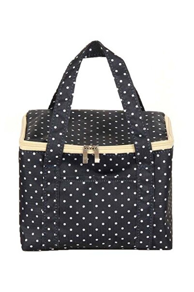 Arabest حقيبة غداء معزولة حرارياً، أسود/أبيض/بيج، مقاس واحد