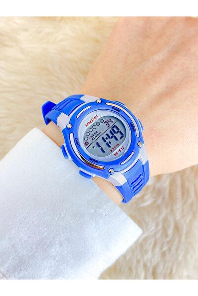 Samstar Alarm-Light-Stopwatch-5 Atm Waterproof-Gift Children's Wristwatch