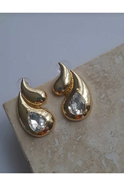 8atelier أقراط ذهبية موديل داملا