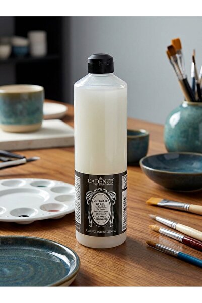 Cadence Ultimate Glaze Parlak 750 ml Tüm Yüzeyler Kokusuz Su Bazlı Kalın Sır ...