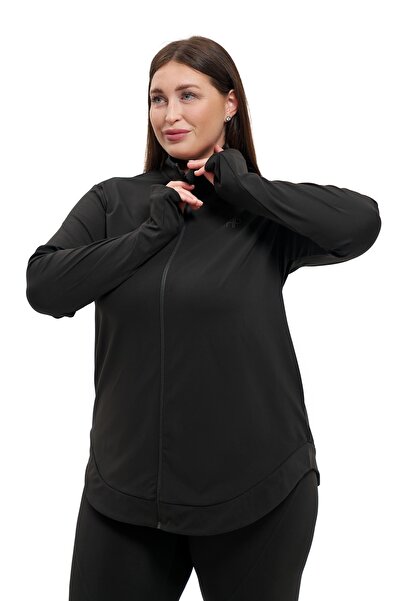Humble Power A-line Zipper Jacket - Imen Plus