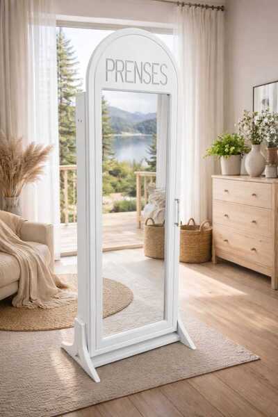 DKG TASARIM Çok amaçlı ayna kapaklı organizer dolap