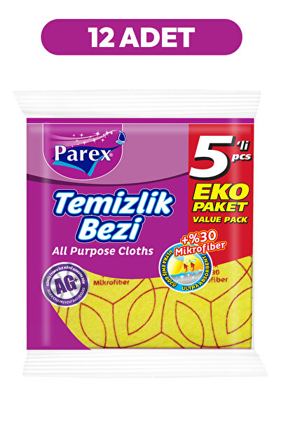Parex Krpa za čišćenje 5 komada 34 x 35 cm 12 komada