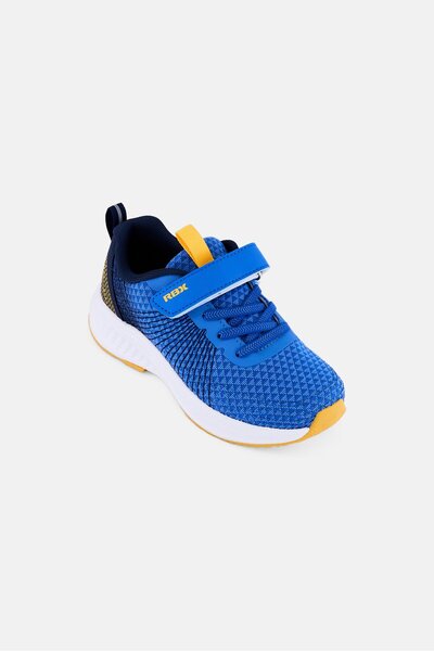 RBX أحذية خارجية للأطفال الصغار من ماركة Boy Brand Logo Velcro Closure، زرقاء...