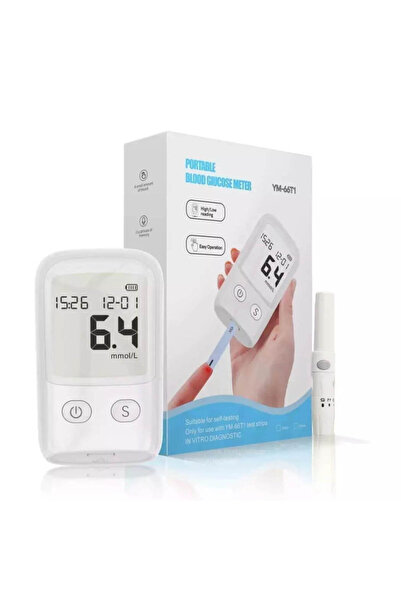 Genenic جهاز قياس نسبة السكر في الدم المحمول BGM-T1