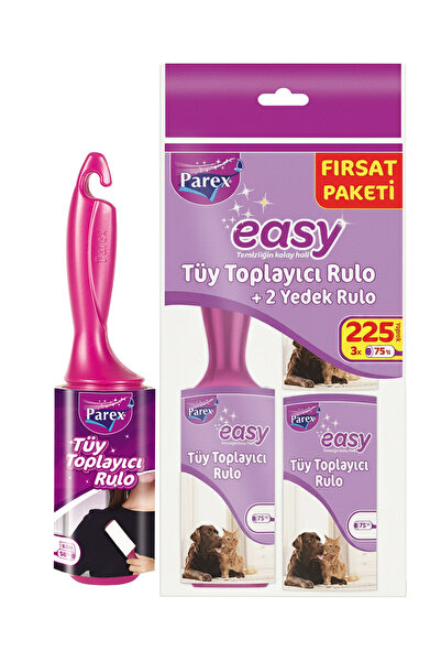 Parex Pachet cu role premium pentru colectarea părului și role ușor de colect...