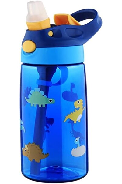 Arabest Water Bottle, Straw, Clear Bottle, Leak Proof, 16.9 fl oz (500 ml), K...