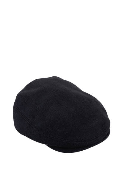 Tamer Tanca Ανδρικό υφασμάτινο μαύρο καπέλο London