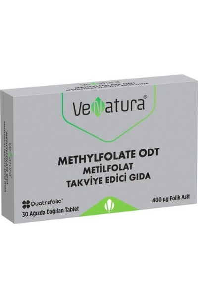 VeNatura Metilfolat 400 mcg Ağızda Dağılan 30 Tablet