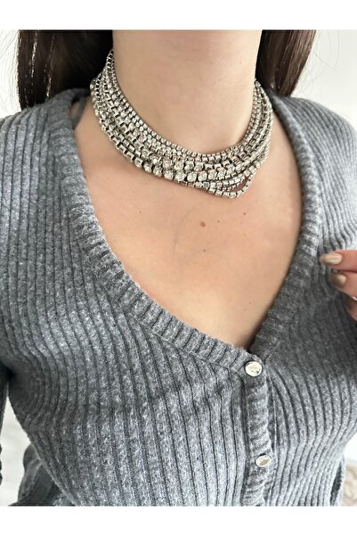 Charmist Zirkon tasarım kolye