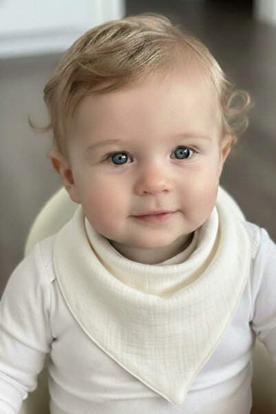 Ponchik 7-Pack 100% Cotton Double Layer Checkered Muslin Baby Drool Bib Scarf...