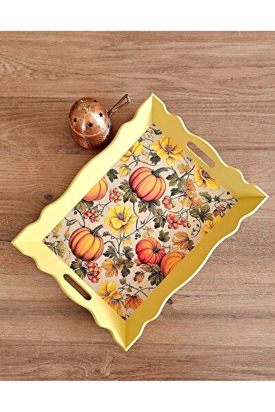 panda hediyelik Handmade Wooden Painting Tray - Whispering Winter Collection ...