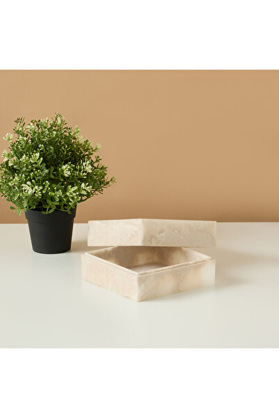 Lifestyle Square Decorative Resin Box