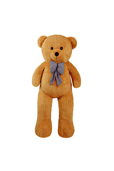 Pababo 120 cm Büyük Boy Papyonlu Peluş Ayıcık – Sarılmalık Dev Hediyelik Oyun...