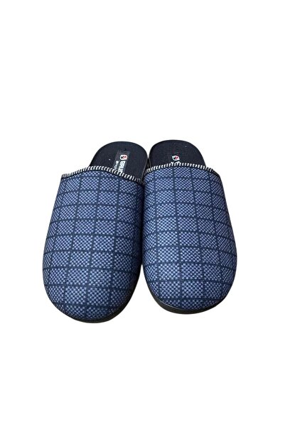 Sedef Lightweight Plaid Slippers for Indoors