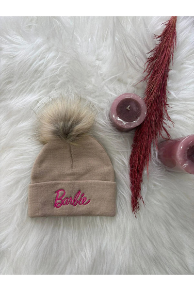 BİGÜMEX BEANIE BARBIE CU O SINGURĂ POMPON 2/8 ANI