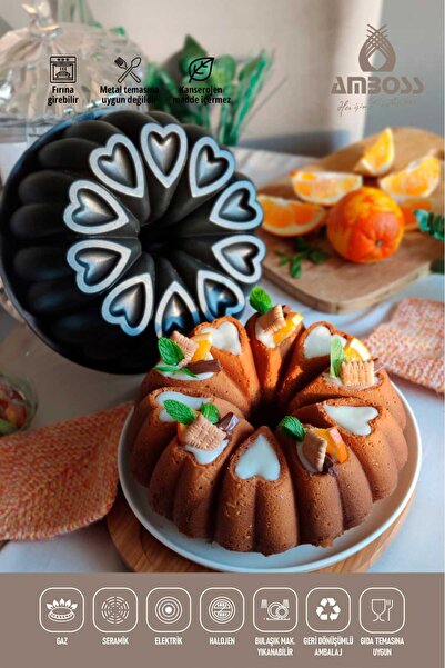 Amboss Amethyst cake pan from Tefal, Turkish made, Ambos brand, 26cm