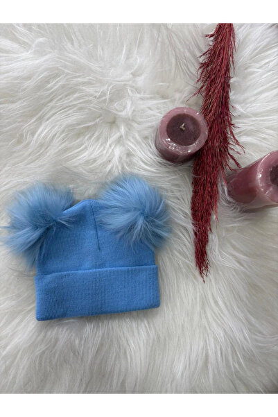 BİGÜMEX Double Pompon Beanie Age 2/8