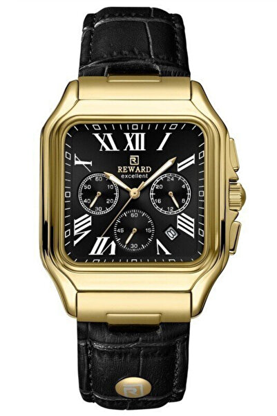 Reward Leather Cord Men's Wristwatch