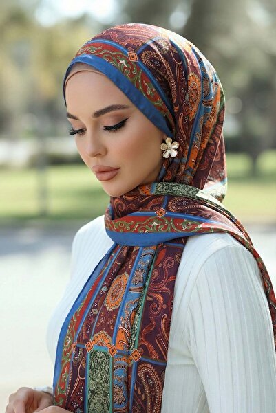 Vamelya Mosaico Cotton Textured Shawl Italian Signature Series