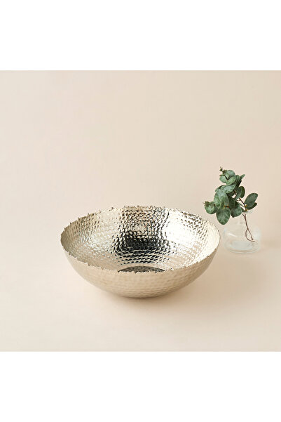 Lifestyle Decorative Hammered Bowl - 35x11 cms