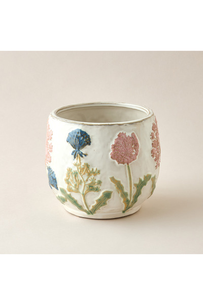 Lifestyle وعاء خزفي مزخرف - 17 × 9 سم