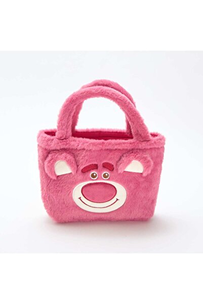 KIABI حقيبة سلة وردية اللون عليها رسمة "ستيتش" المتحركة من ديزني