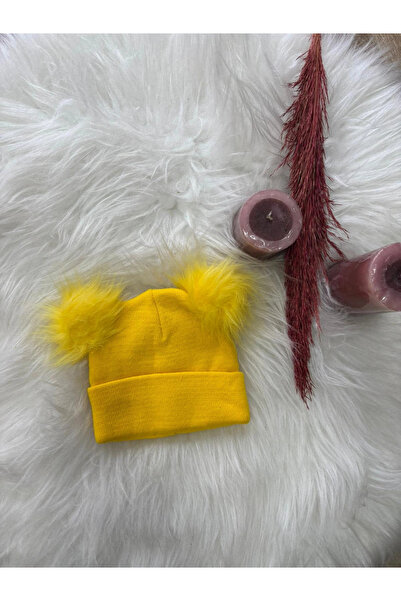 BİGÜMEX Double Pompon Beanie Age 2/8