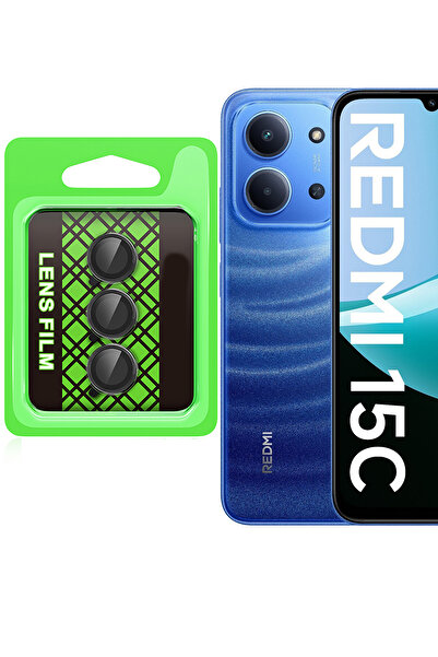 Nezih Case Redmi 15C Compatible Launch Professional Lens Protector
