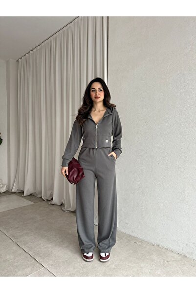 Mooi Butik MALİVE Team 8824 - Сив