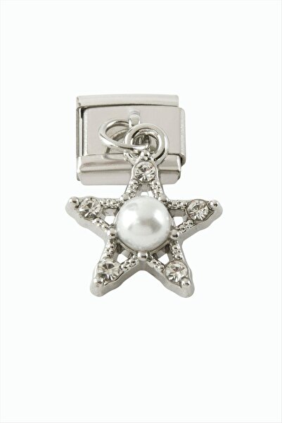 Marsilyan Star Pearl Sallatılı Steel Charm