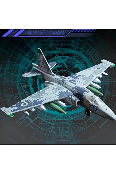 1/72 Ölçekli Su-25 Savaş Uçağı Model Kiti, Maket Oyuncak, Koleksiyonluk Maket Uçak