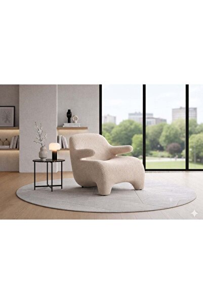 Crestj Modern Curved Design Comfortable Chair