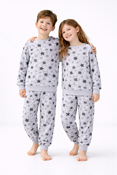 Beka Kids Παιδικό σετ πιτζάμες με μακρυμάνικο σχέδιο Unisex Σετ κάτω και επάνω